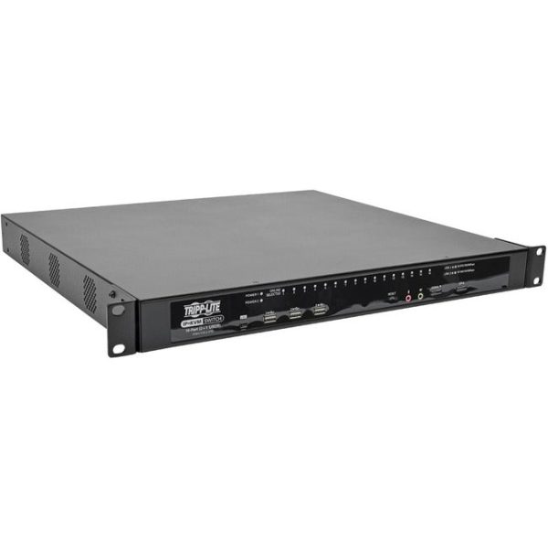 Tripp Lite 16-Port KVM Switch Cat5 Over IP 1 Local 2 Remote User 1U TAA GSA Fashion