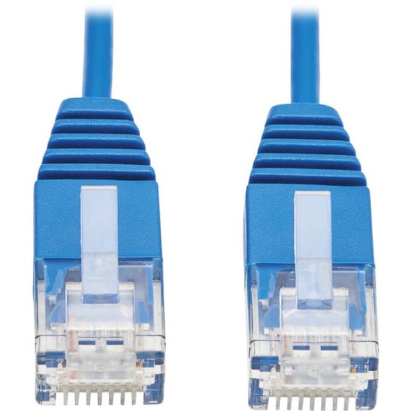 Tripp Lite Cat6a 10G Certified Molded Ultra-Slim UTP Ethernet Cable (RJ45 M M), Blue, 10ft. Fashion