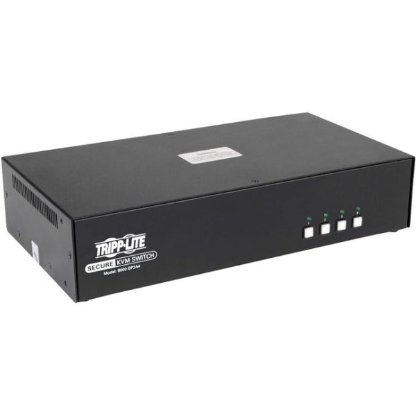 Tripp Lite Secure KVM Switch 4-Port Dual Monitor DisplayPort to DisplayPort 4K NIAP PP3.0 Certified Audio TAA For Discount