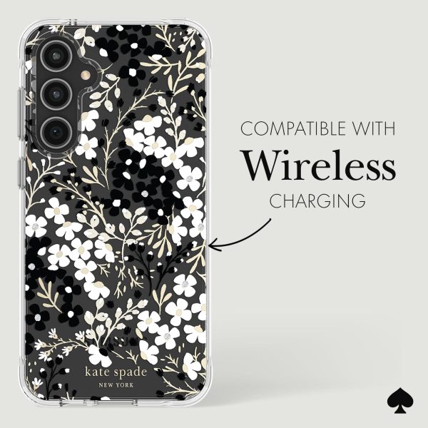 kate spade new york Multi Floral Black and White - Galaxy S23 FE Discount - Image 4